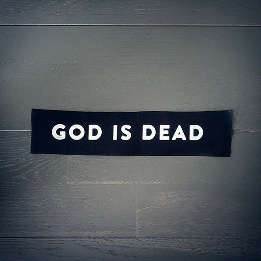 God is dead - BACK PATCH